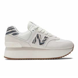 Scarpe New Balance 574+ W NBWL574ZDD bianco