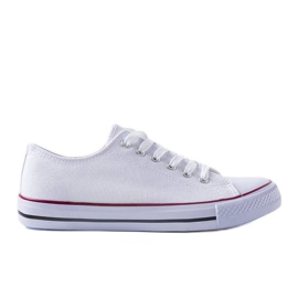 Classiche sneakers Mauer bianche da uomo bianca