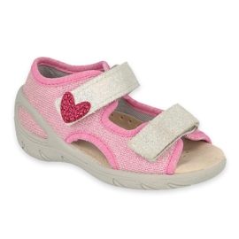 Scarpe per bambini Befado pu 065P173 rosa