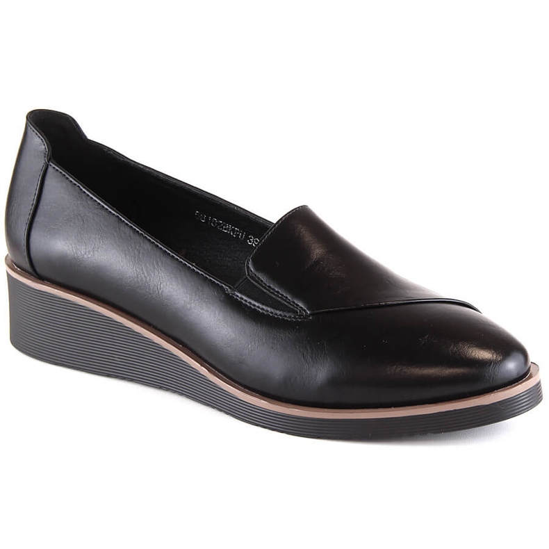 Scarpe con zeppa nere da donna Vinceza 58182 nero