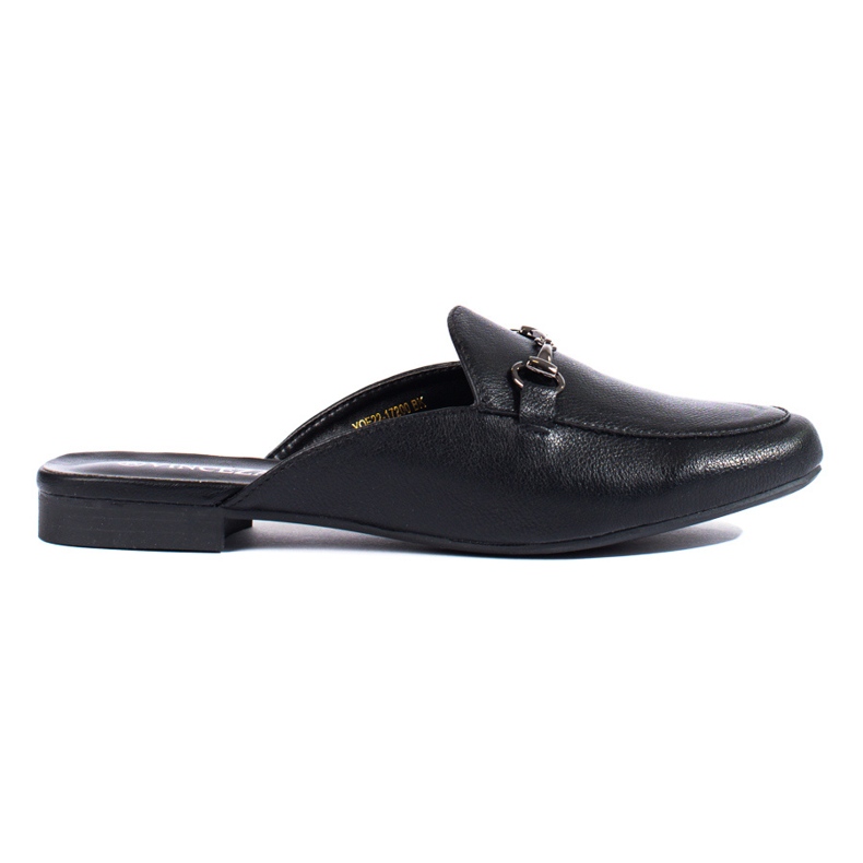 Vinceza pantofole nere da donna nero