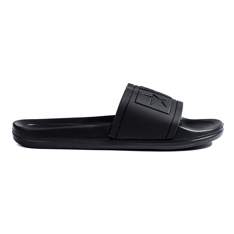 Pantofole nere da uomo Big Star DD174690 nero