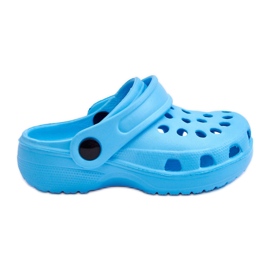 WJ1 Ciabatte Baby Foam Crocs Azzurro Percy blu