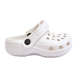 Sandali Crocs in schiuma per bambini Bianco Percy bianca
