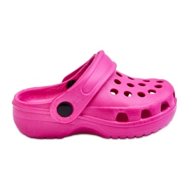 Ciabatte Crocs per bambini in schiuma rosa Percy