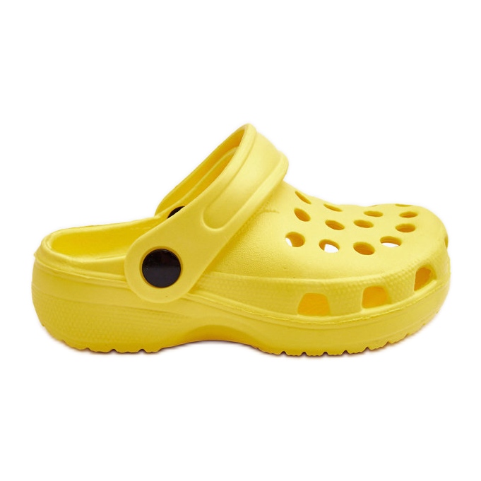 Ciabatte Crocs in schiuma per bambini Giallo Percy