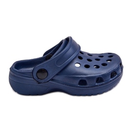 Sandali Crocs in schiuma per bambini Navy Percy blu