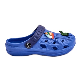 Ciabatte crocs leggere in schiuma per bambini Dolci blu