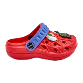 Pantofole crocs leggere in schiuma per bambini Dolci rossi rosso