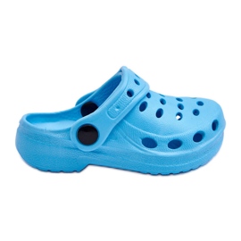 Pantofole in schiuma per bambini Lucas azzurro blu