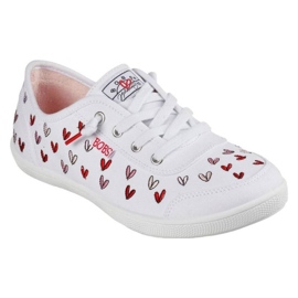 Skechers Bobs B Cute Love Brigade Scarpe W 113951 Wrpk bianca