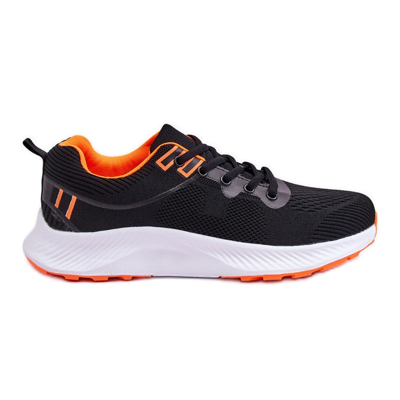 WR1 Classiche Scarpe Sportive Da Uomo Allacciate Diaspro Nero-Arancione