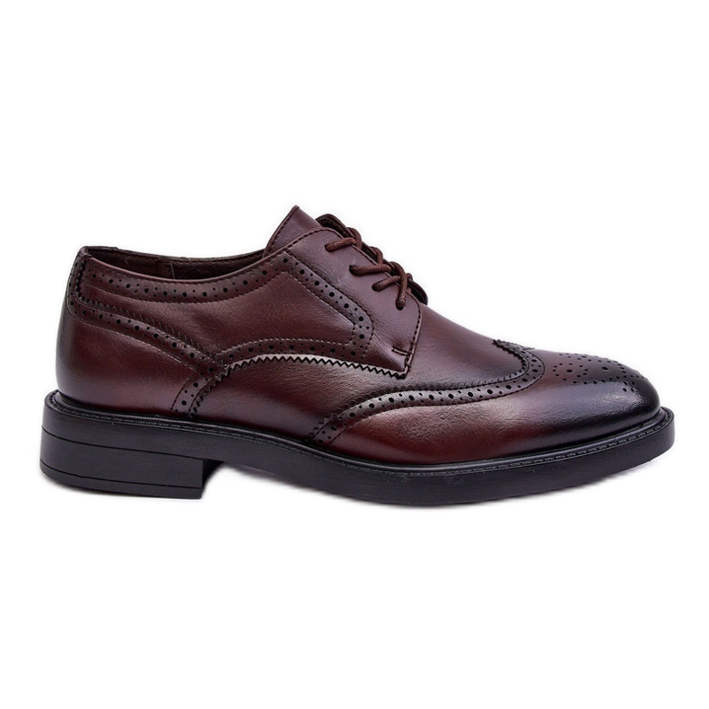 WD1 Scarpe Eleganti da Uomo in Pelle Marrone Gustavo