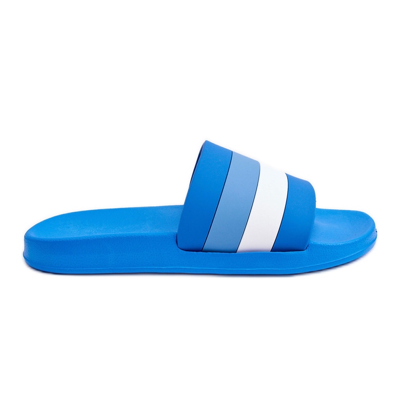 WJ1 Ciabatte da uomo a righe Blue Vision
