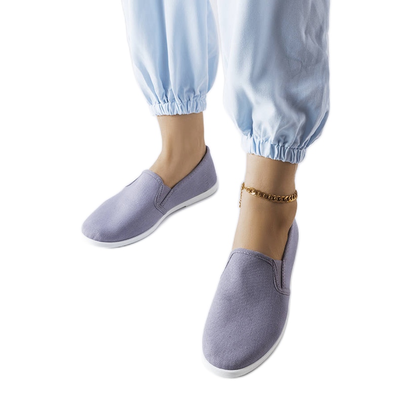 Inna Sneaker in tessuto grigio di Quincy