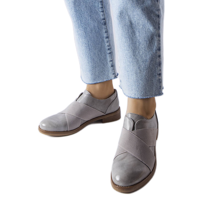 Scarpe grigie LS5379 Grigio