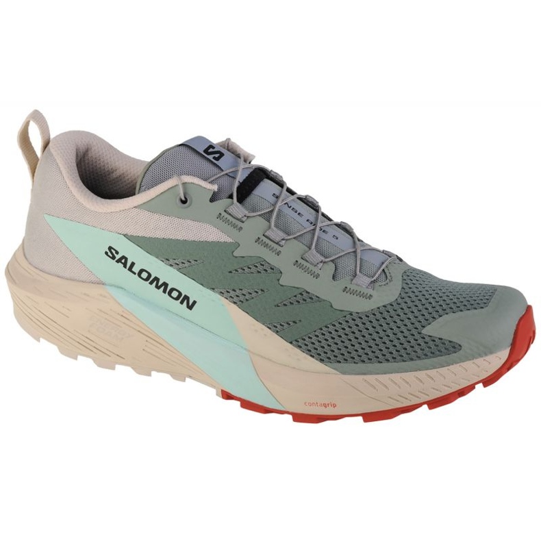 Scarpe Salomon Sense Ride 5 M 472117 verde