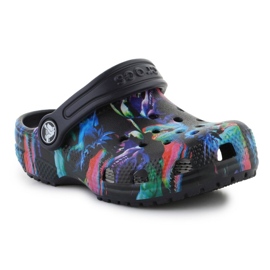 Pantofole Crocs Classic Dino Clog Jr 208303-4LF nero