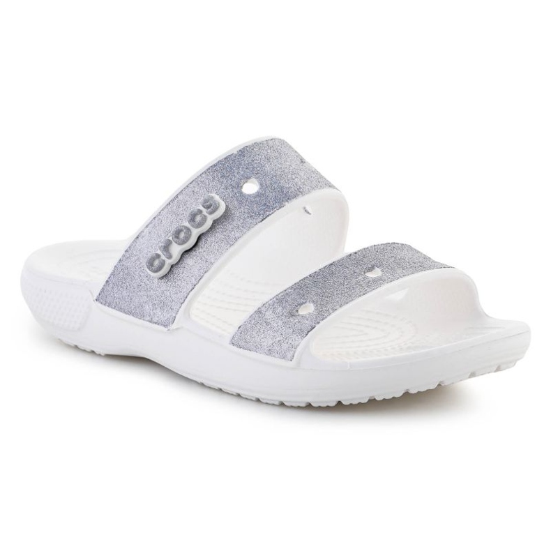 Crocs Pantofole Sandalo Classic Croc Glitter Ii W 207769-90H grigio