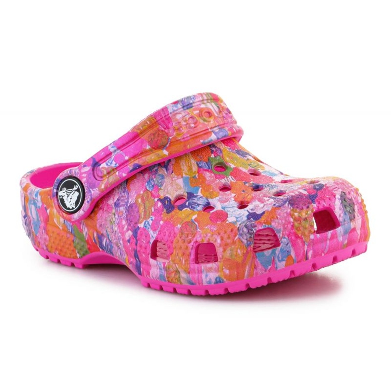 Crocs Classic Hyper Real Zoccolo Jr. 208451-90H rosa