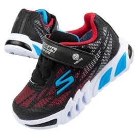 Scarpe Spidermen Skechers Flex Jr 400137N nero