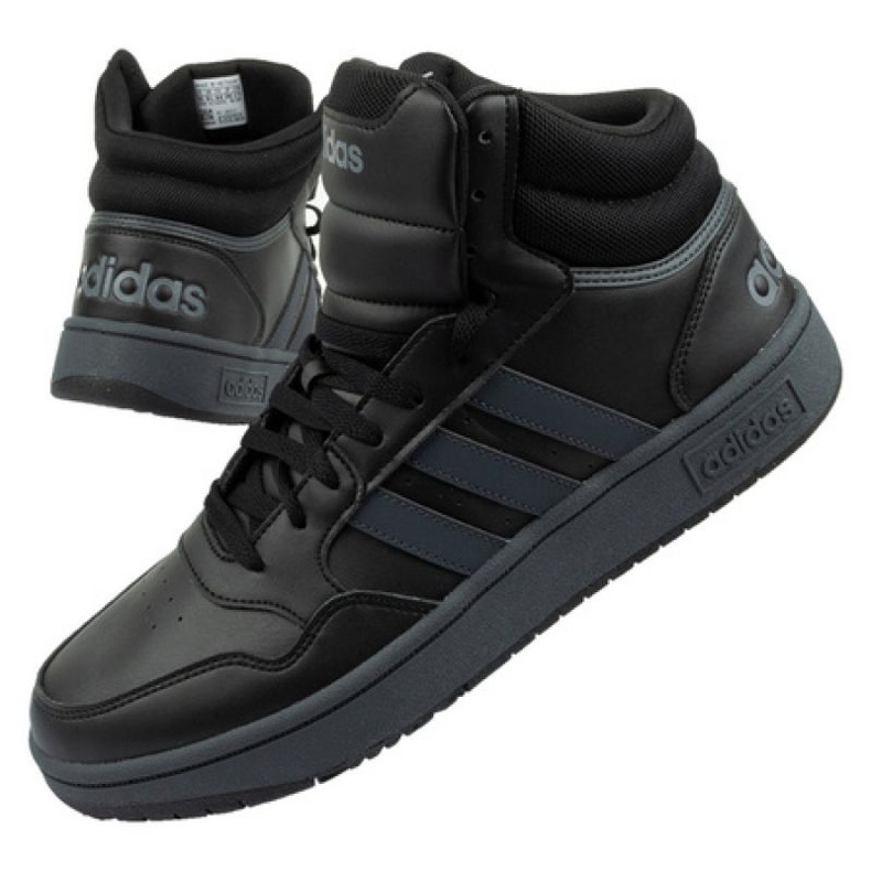 Scarpe sportive Adidas Hoops 3.0 Mid M GW3022 nero