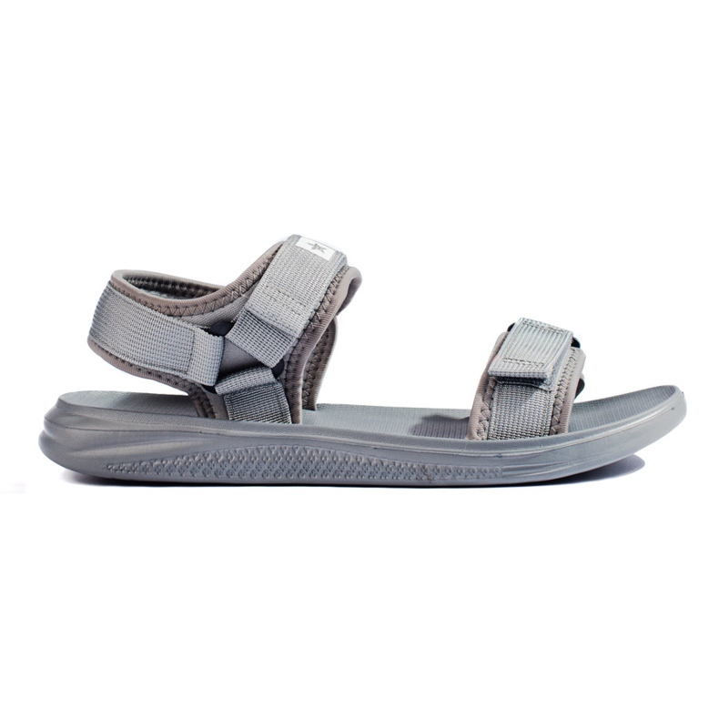 Big Star HH174843 sandali grigi da uomo grigio