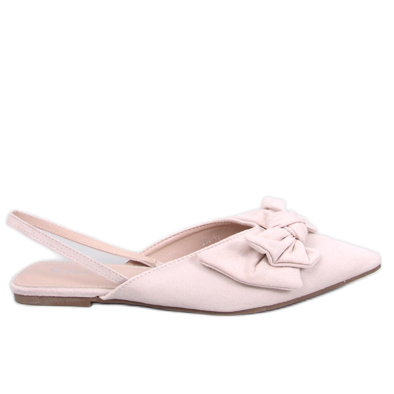 Pantofole con fiocco Geffen Beige