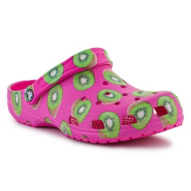 Zoccoli Crocs Classic Hyper Real W 208343-312 rosa
