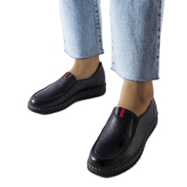 Scarpe senza lacci nere di Sorum nero