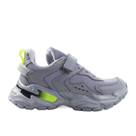 Sneaker da bambino di colore grigio di Ansel