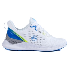 Big Star LL174102 scarpe sportive bianche da uomo bianco