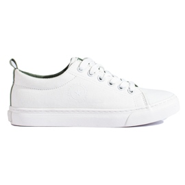 Sneakers basse da donna bianche Big Star LL274248 bianca