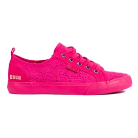 Sneakers rosa da donna Big Star JJ274060