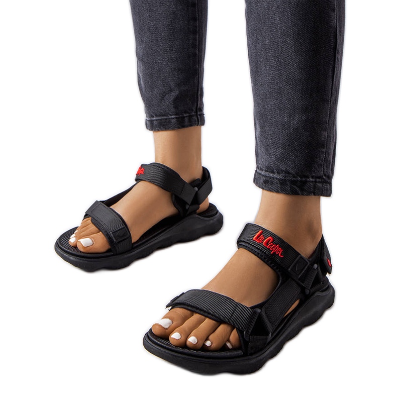 Lee Cooper LCW-23-34-1695L sandali neri nero