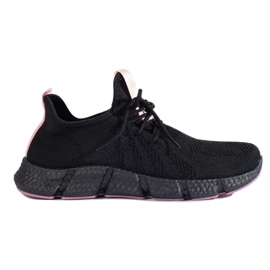Shelovet scarpe sportive leggere nere nero