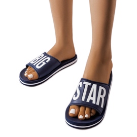 Ciabatte Big Star blu navy JJ274A323