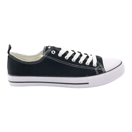 Sneakers nere American Club LH03 bianca nero