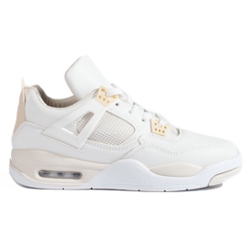 Sneakers bianche con suola spessa di Shelovet bianco