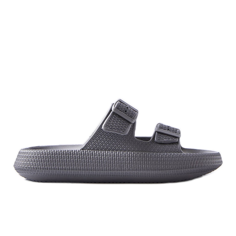 Pantofole grigie da uomo Karersee grigio