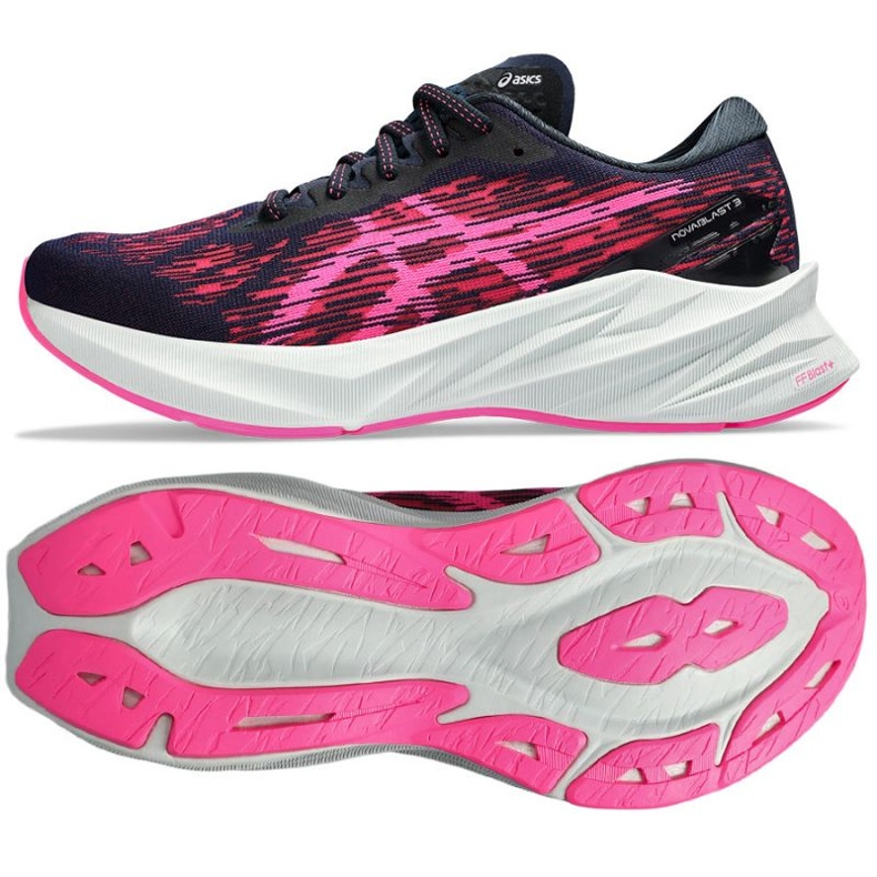 Scarpe Asics Novablast 3 W 1012B288-406 nero