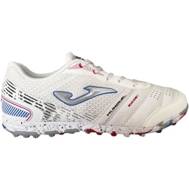 Scarpe da calcio Joma Mundial 2302 Turf M MUNW2302TF bianca bianca