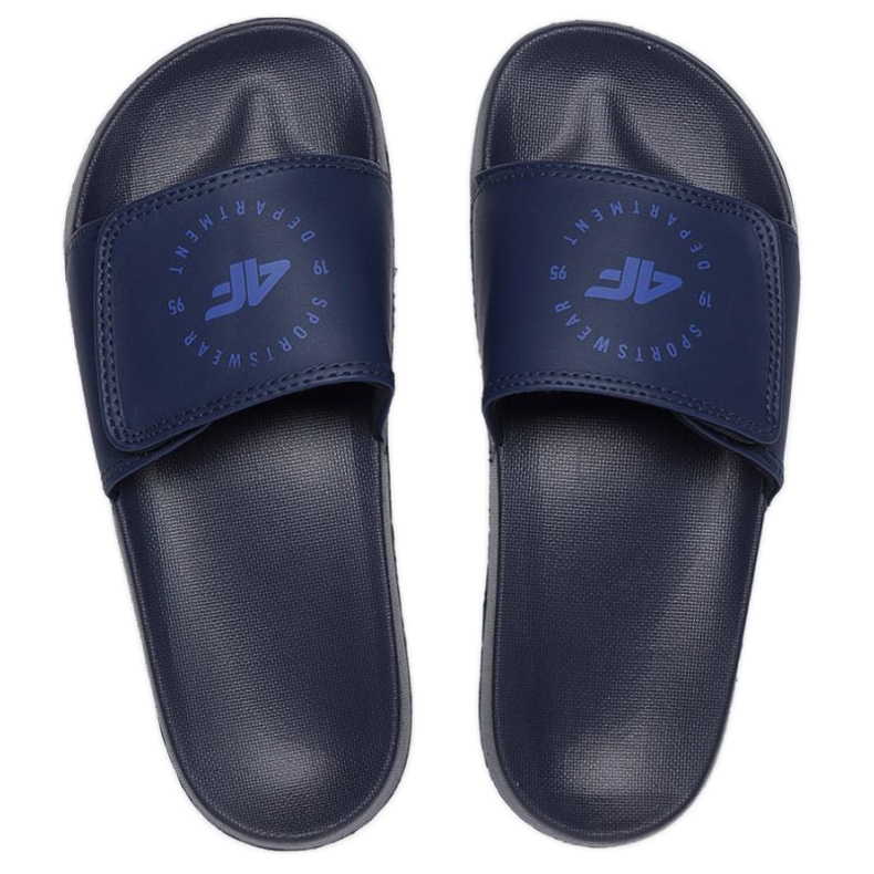Pantofole 4F Jr. 4FJSS23FFLIM080 31S blu