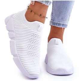 Scarpe Sportive Donna Slip-on Big Star DD274460 Bianco