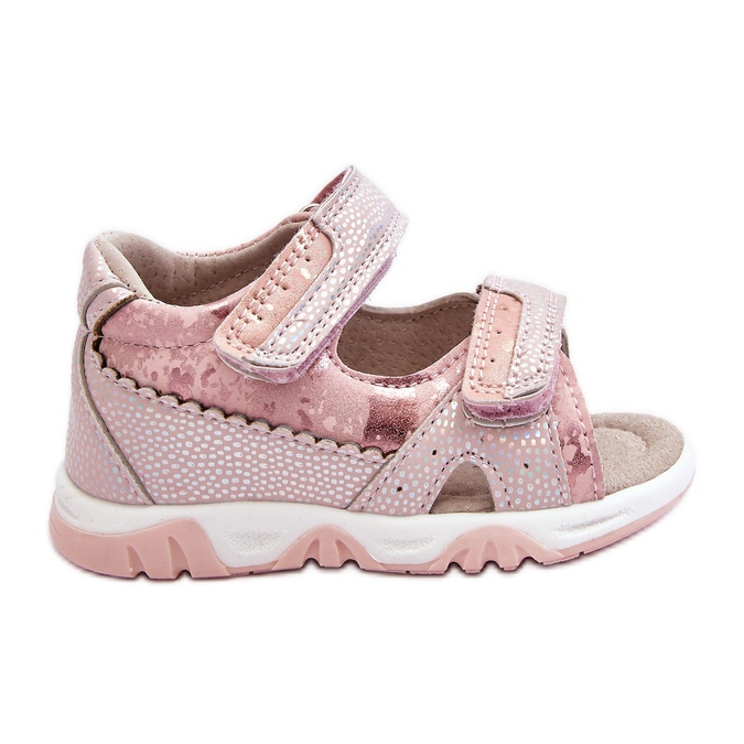 News Comodi sandali con velcro per bambini Pink Alaska rosa