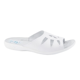 Pantofole Adanex BIO Nature 9241 bianco