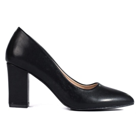 Eleganti décolleté sul palo Shelovet nero