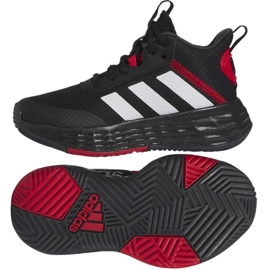 Scarpe da basket adidas OwnTheGame 2.0 Jr. IF2693 nero nero