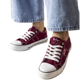 Sneaker Lee Cooper LCW-22-31-0864L bordeaux rosso