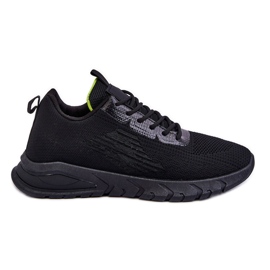 Scarpe Sportive Classiche Da Uomo Nere Santiago nero